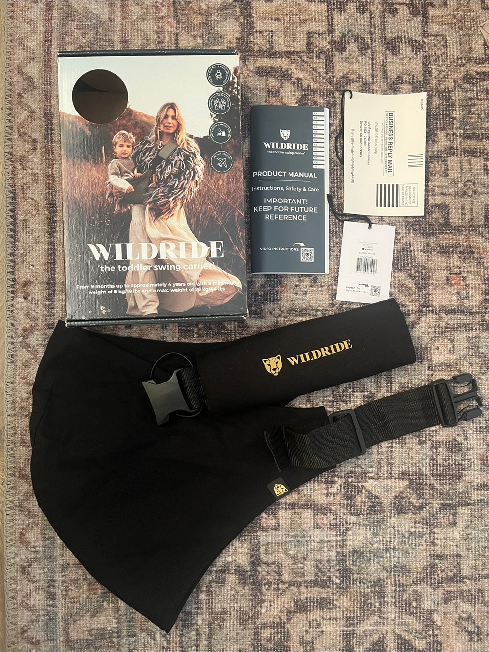 Wildride Toddler Swing Carrier